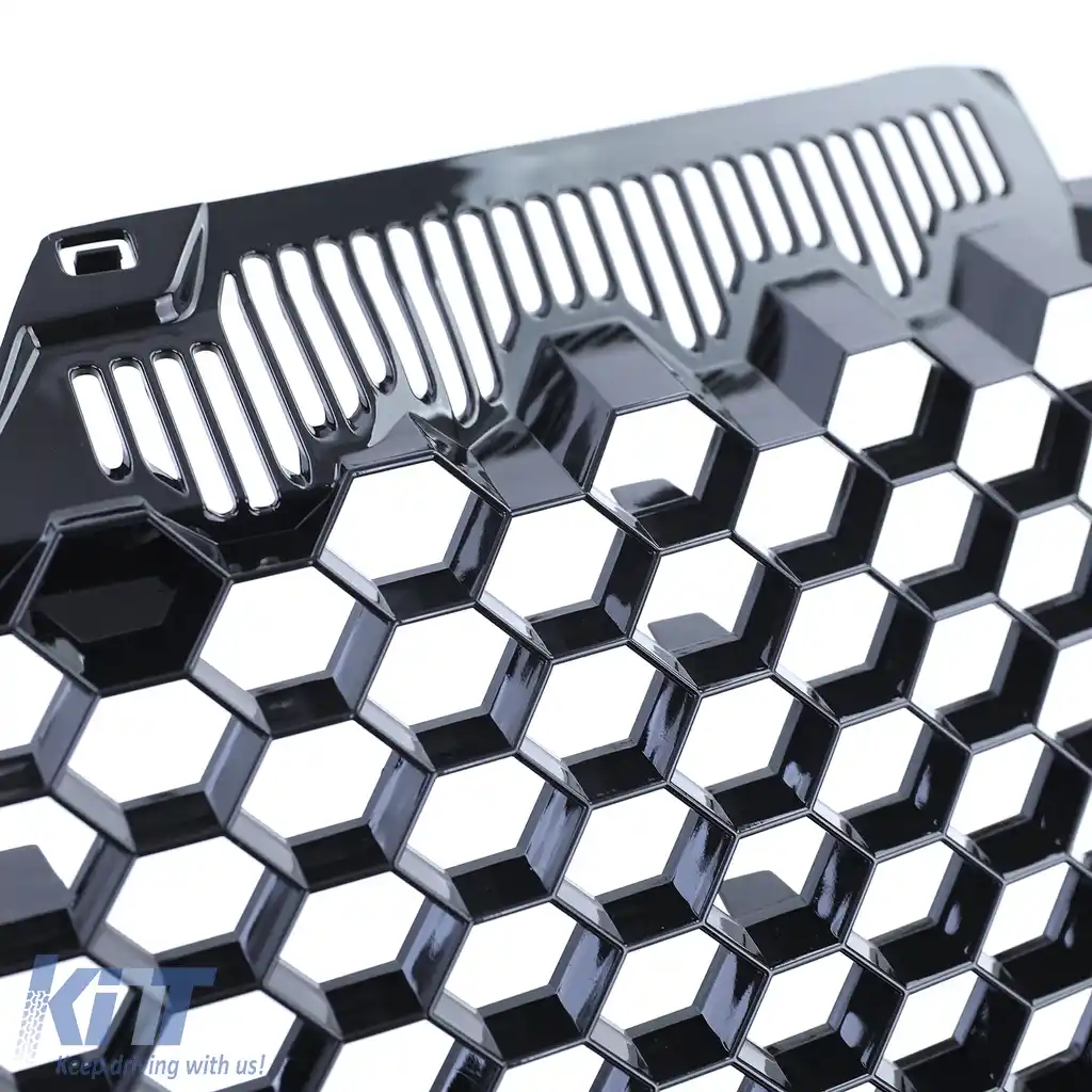 Grilă sport cu fagure fără emblemă, potrivită pentru VW Golf 5 GTI 03-09-image-6190402