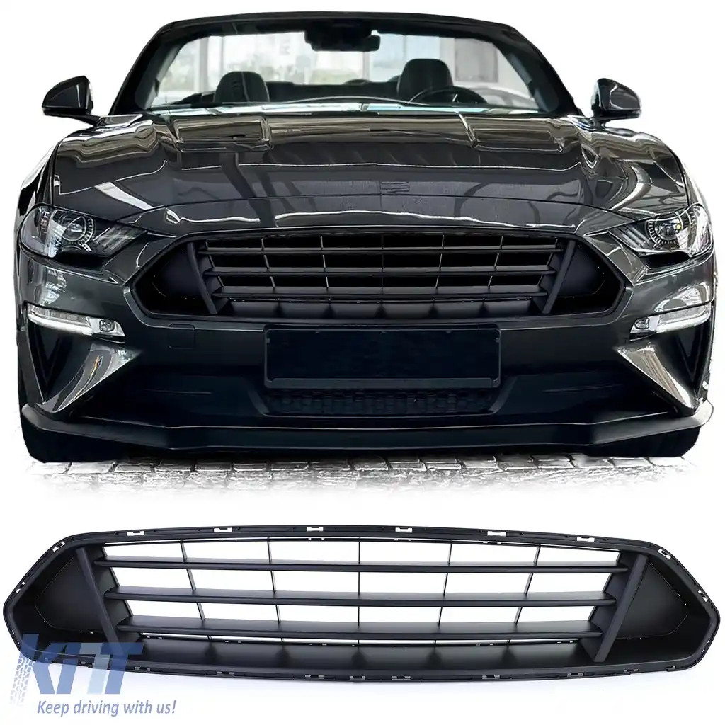 Grilă sport curată, potrivită pentru Ford Mustang Coupe Convertible Facelift 17-22