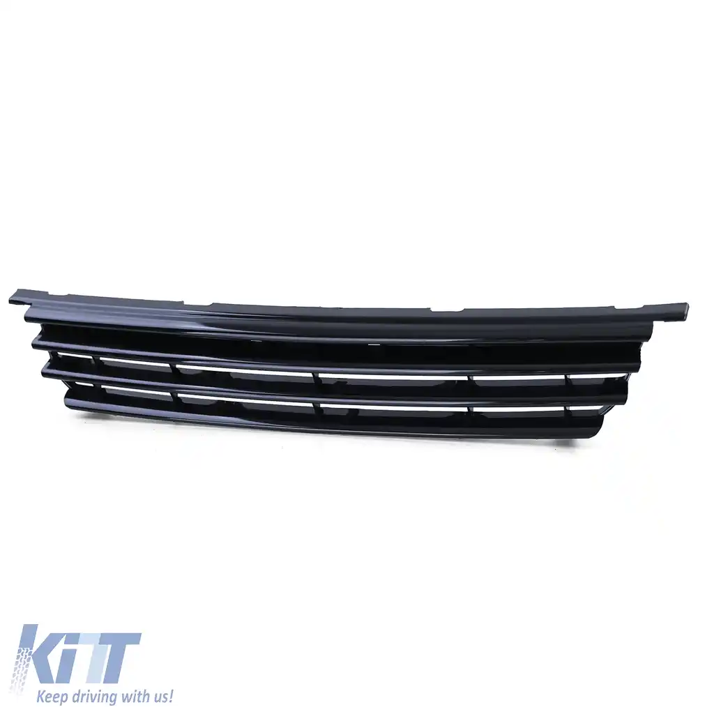 Grilă sport față fără emblemă neagră, potrivită pentru VW Polo 6N 94-99-image-6195516