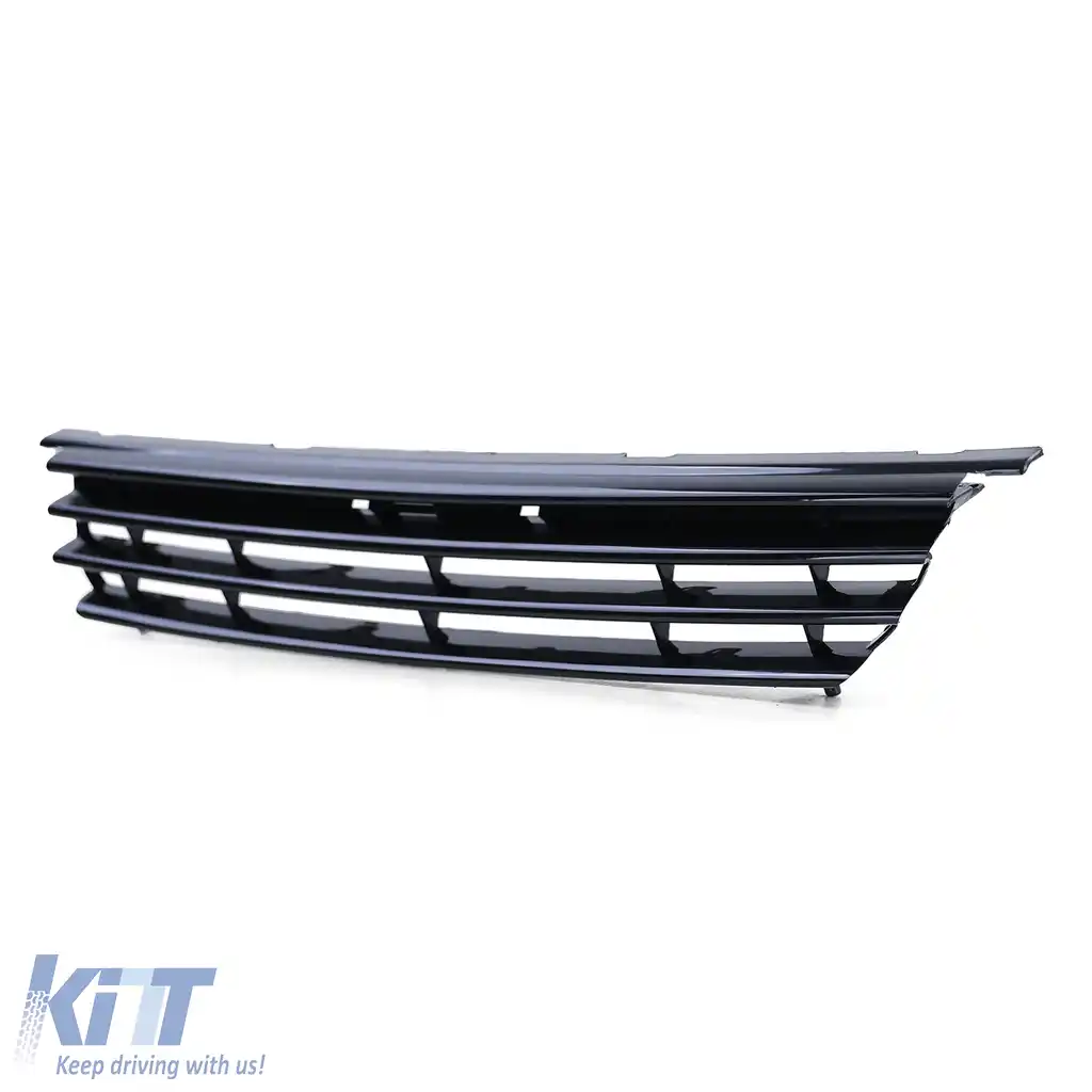 Grilă sport față fără emblemă neagră, potrivită pentru VW Polo 6N 94-99-image-6195517