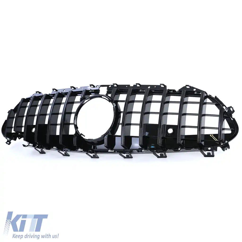 Grilă sport față lucioasă neagră, potrivită pentru Mercedes CLS C257 2018-2023-image-6257417
