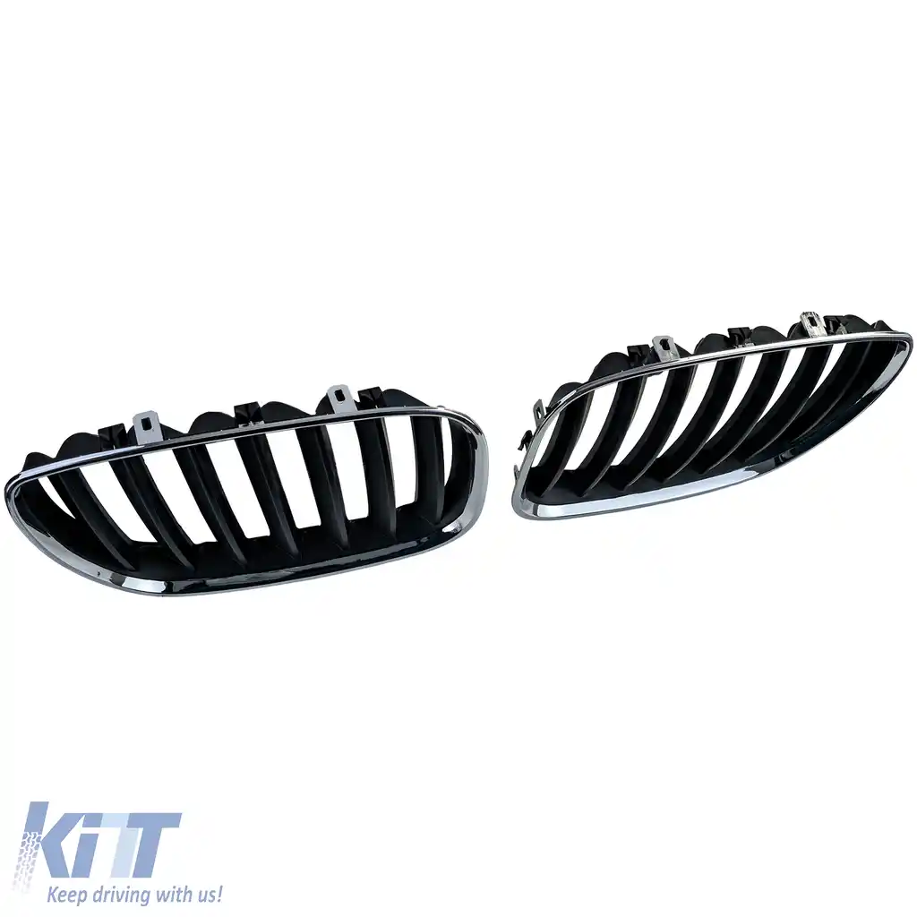 Grilă sport față neagră cromată, potrivită pentru BMW X5 E53 1999-2003-image-6210467