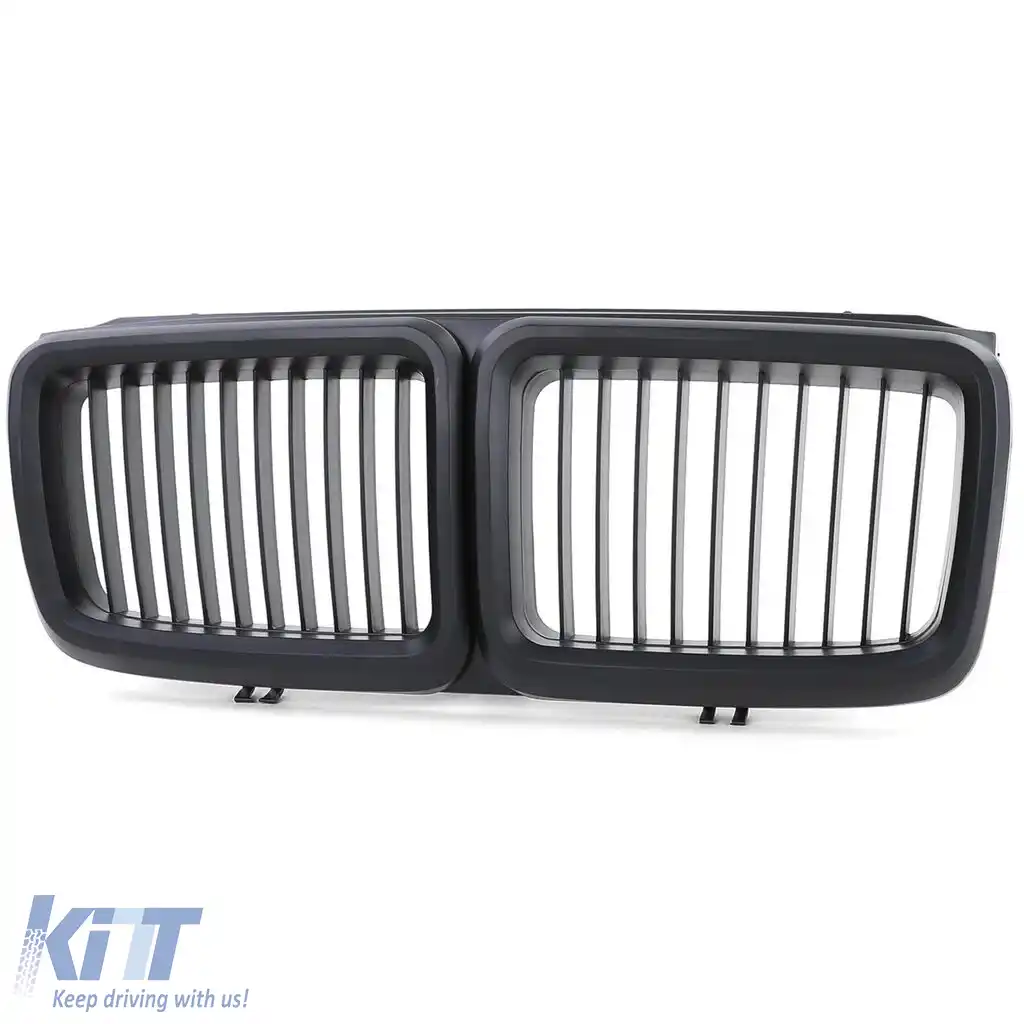 Grilă sport față neagră potrivită pentru BMW Seria 7 E32 1986-1994-image-6190405