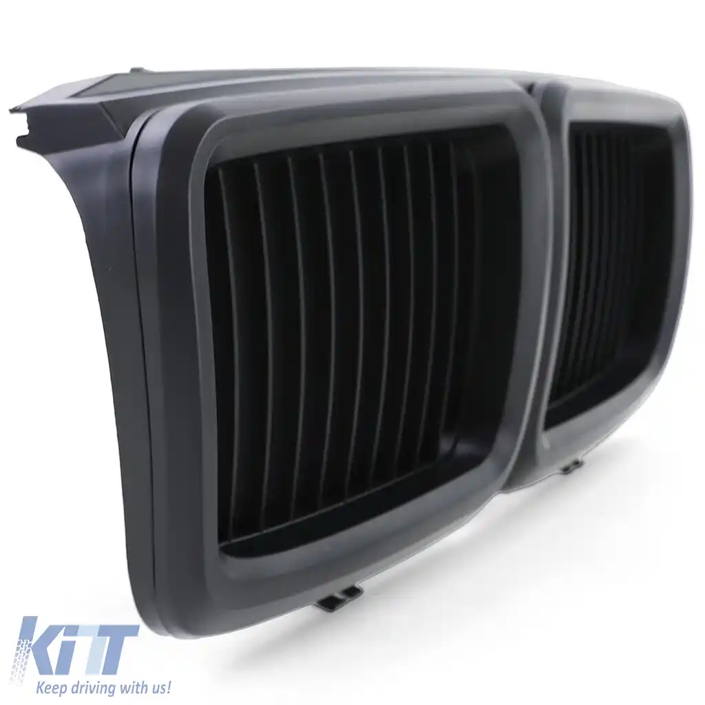 Grilă sport față neagră potrivită pentru BMW Seria 7 E32 1986-1994-image-6190407