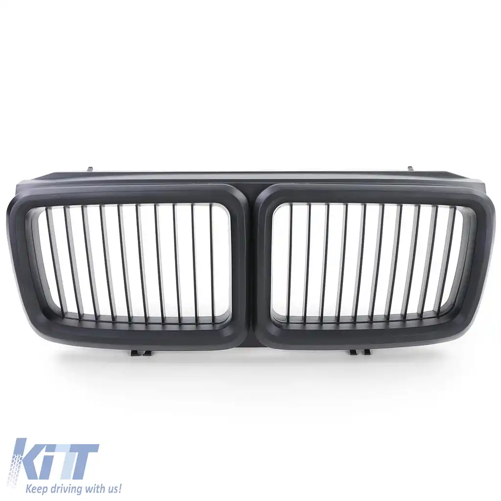 Grilă sport față neagră potrivită pentru BMW Seria 7 E32 1986-1994-image-6190408