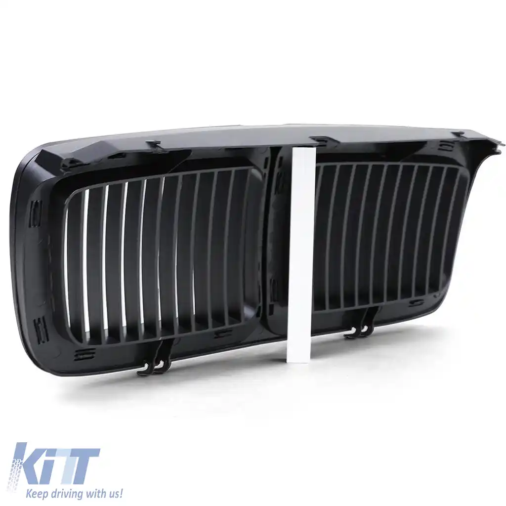 Grilă sport față neagră potrivită pentru BMW Seria 7 E32 1986-1994-image-6190409