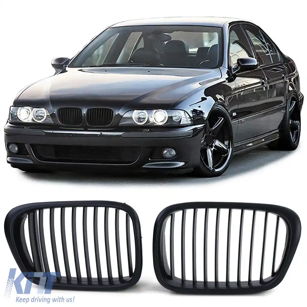 Grilă sport față neagră, potrivită pentru BMW Seria 5 E39 1995-2003