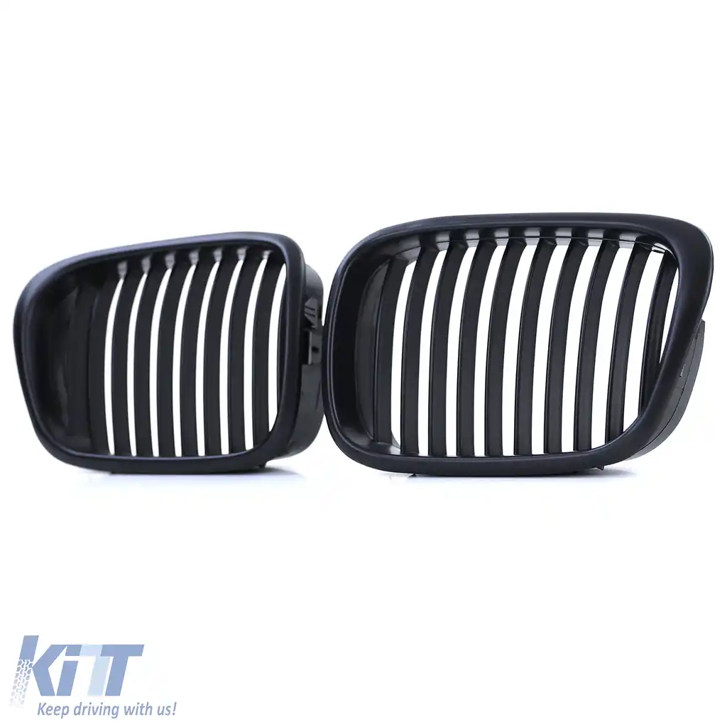 Grilă sport față neagră, potrivită pentru BMW Seria 5 E39 1995-2003-image-6192352