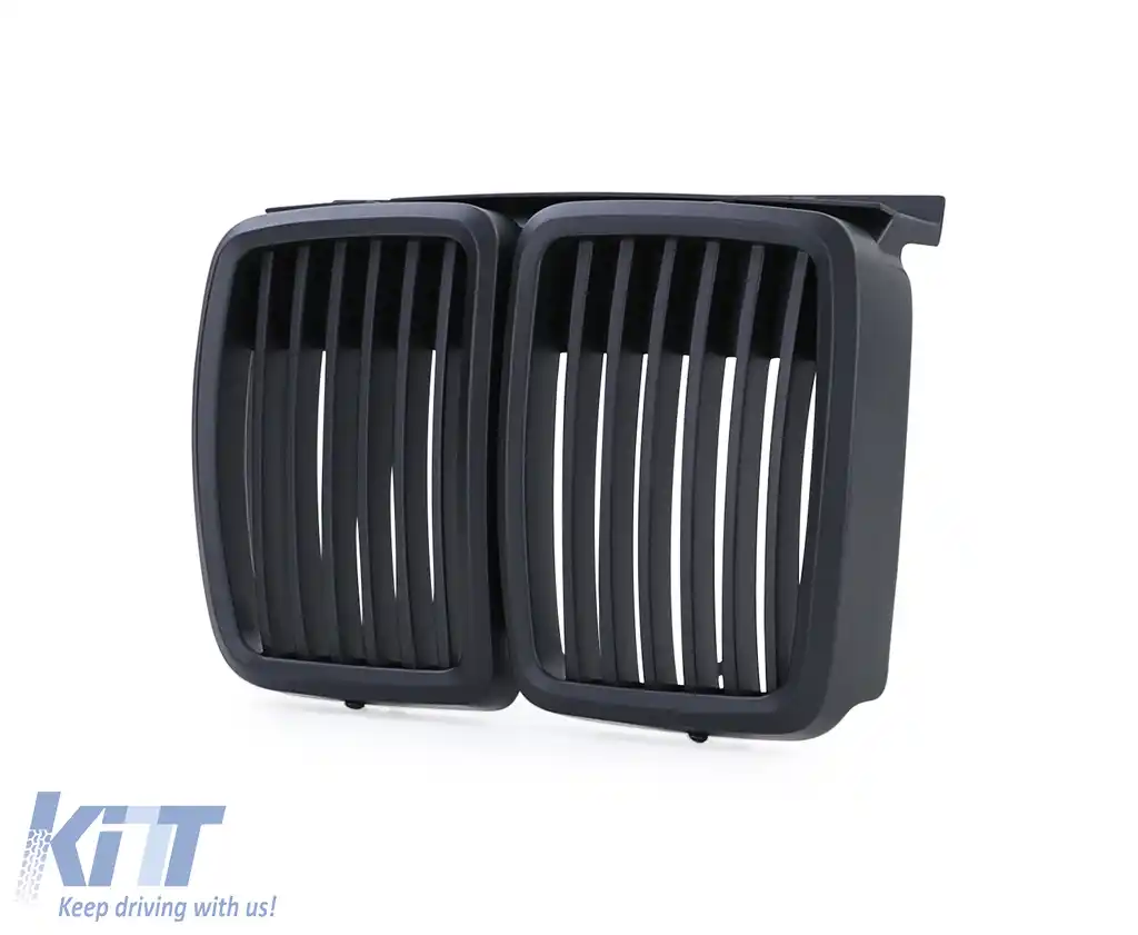 Grilă sport față neagră, potrivită pentru BMW Seria 3 E30 1982-1994-image-6200240