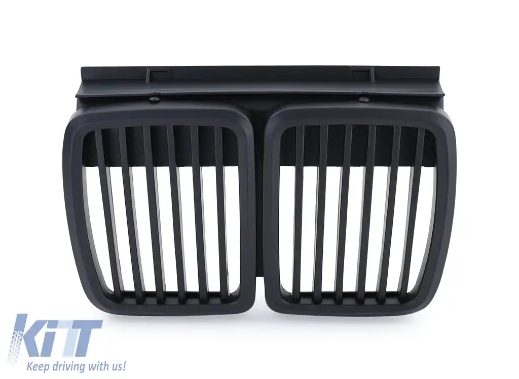 Grilă sport față neagră, potrivită pentru BMW Seria 3 E30 1982-1994-image-6200242