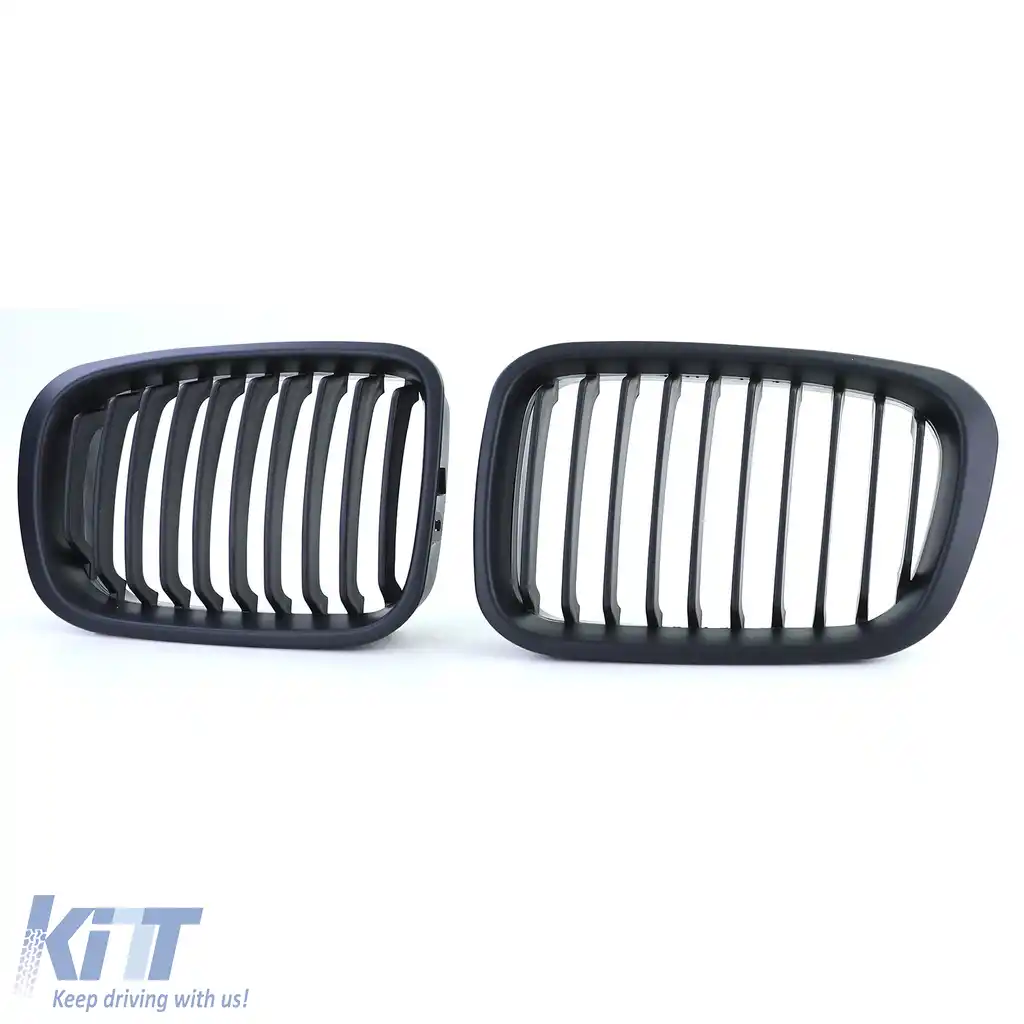 Grilă sport față neagră, potrivită pentru BMW Seria 3 E46 pre-facelift 1998-2001-image-6200248