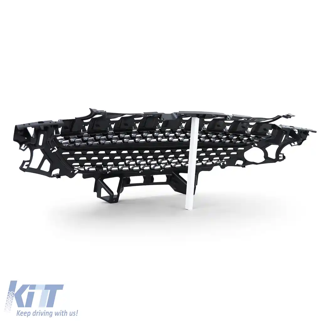 Grilă sport fără emblemă Black Edition neagră, potrivită pentru Opel Adam 12-19-image-6192197