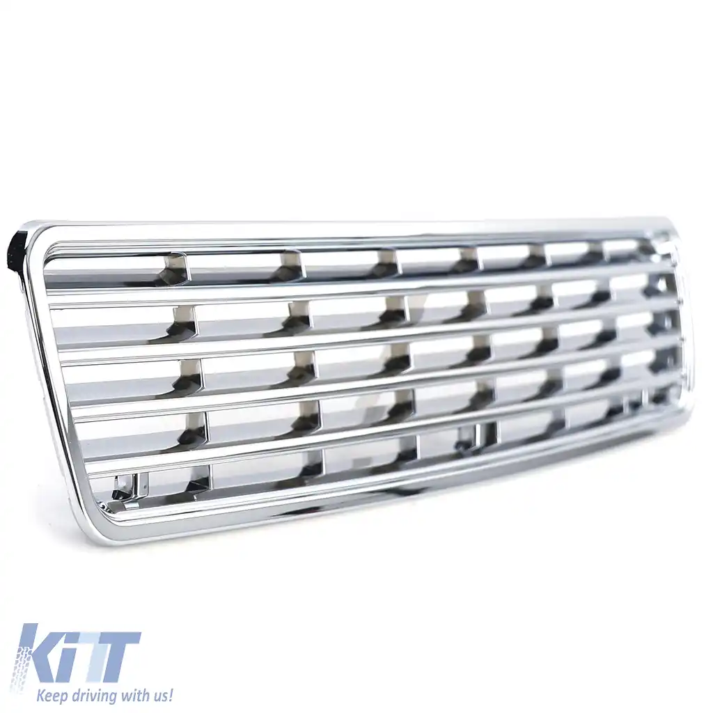 Grilă sport fără emblemă cromată, potrivită pentru Audi 80 B4 sedan Avant 91-96-image-6196025
