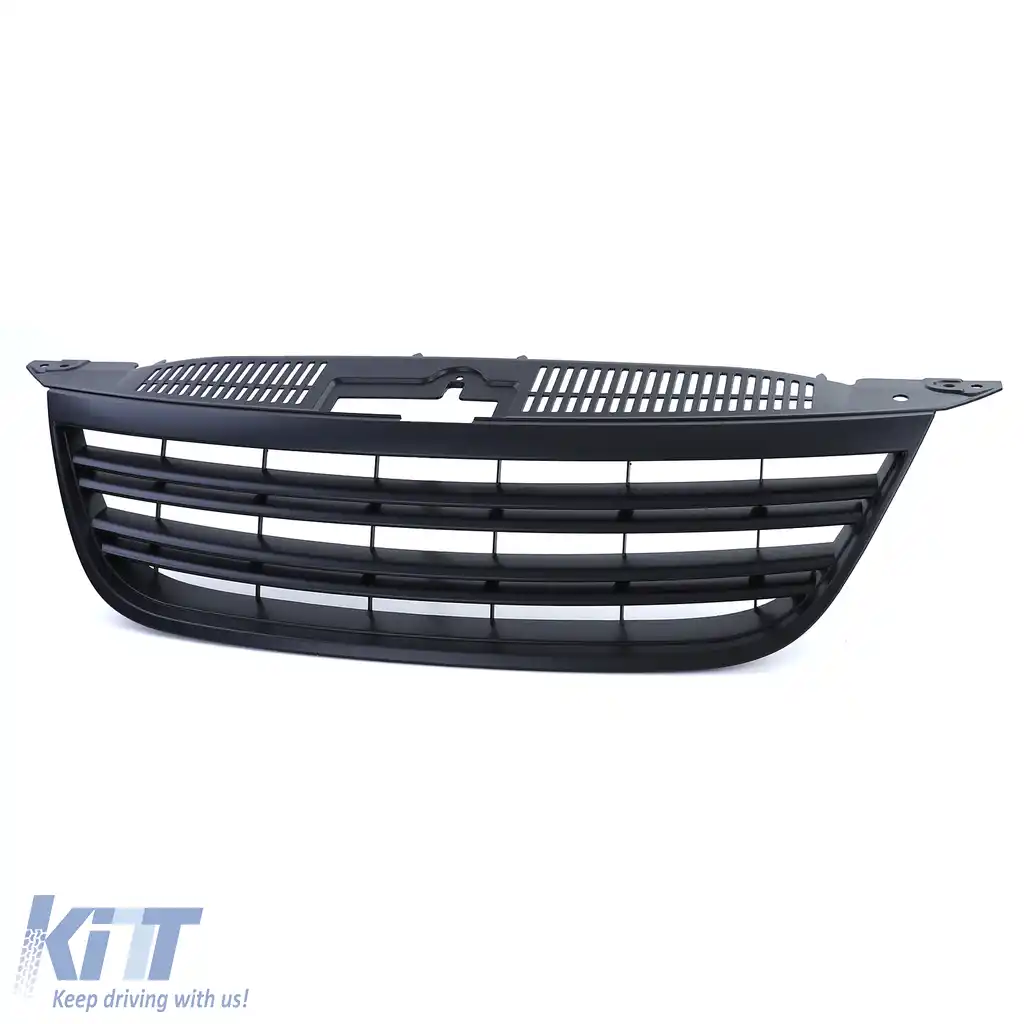 Grilă sport fără emblemă cu fante duble negre, potrivită pentru VW Tiguan 5N 07-11-image-6194841