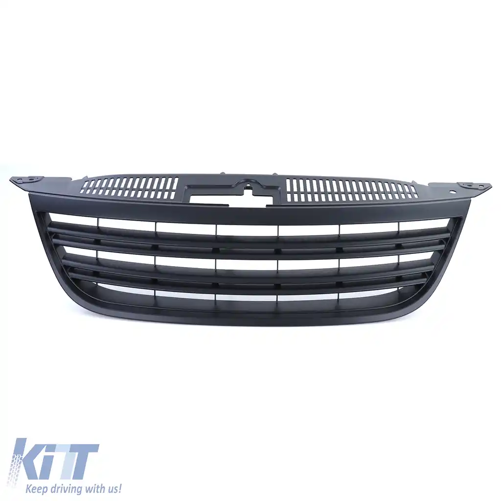 Grilă sport fără emblemă cu fante duble negre, potrivită pentru VW Tiguan 5N 07-11-image-6194844