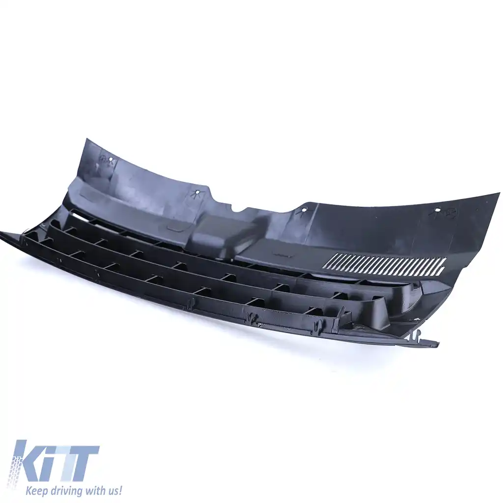 Grilă sport fără emblemă neagră lucioasă potrivită pentru VW Bus T5 Facelift 09-15-image-6202901