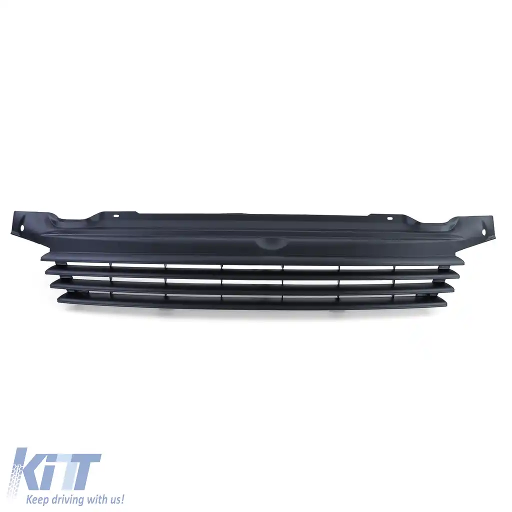Grilă sport fără emblemă neagră, potrivită pentru VW Bus Caravelle Multivan T4 96-03-image-6190761