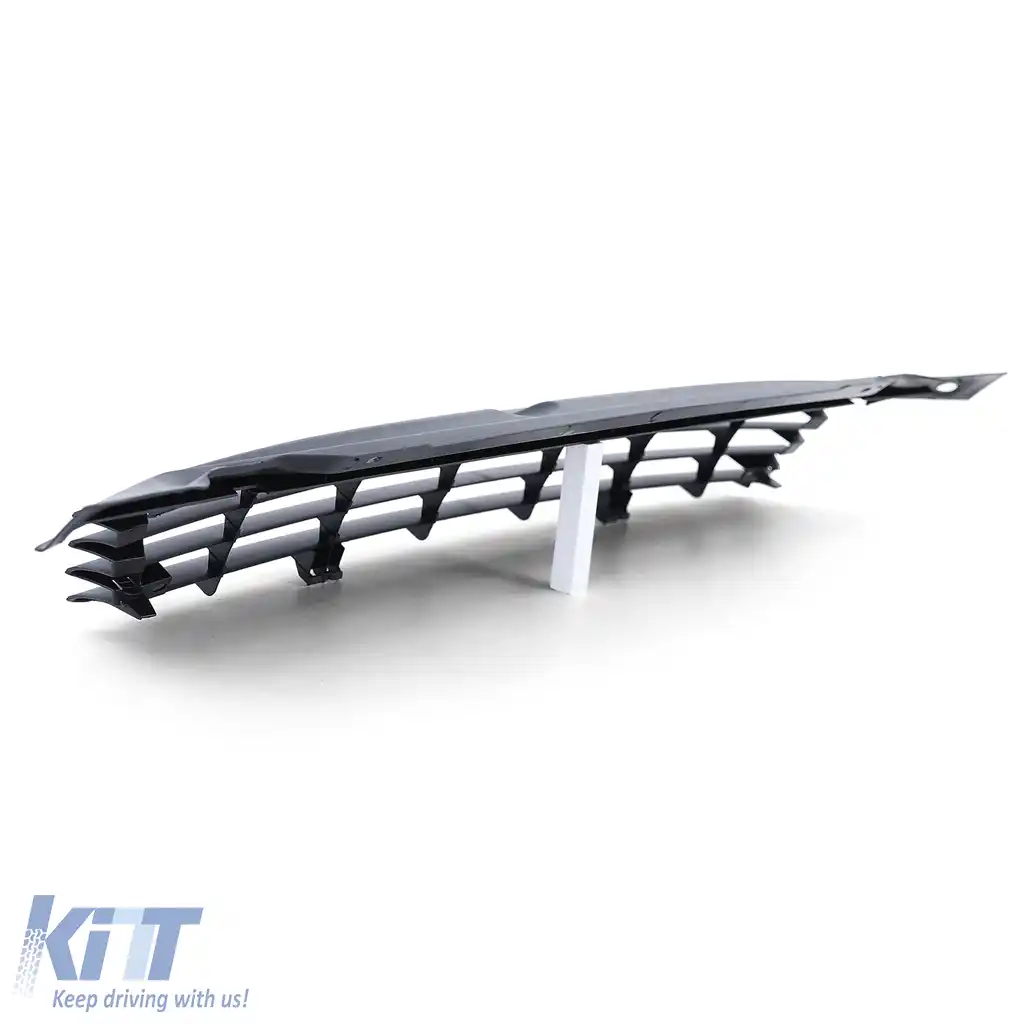 Grilă sport fără emblemă neagră, potrivită pentru VW Bus Caravelle Multivan T4 96-03-image-6190762