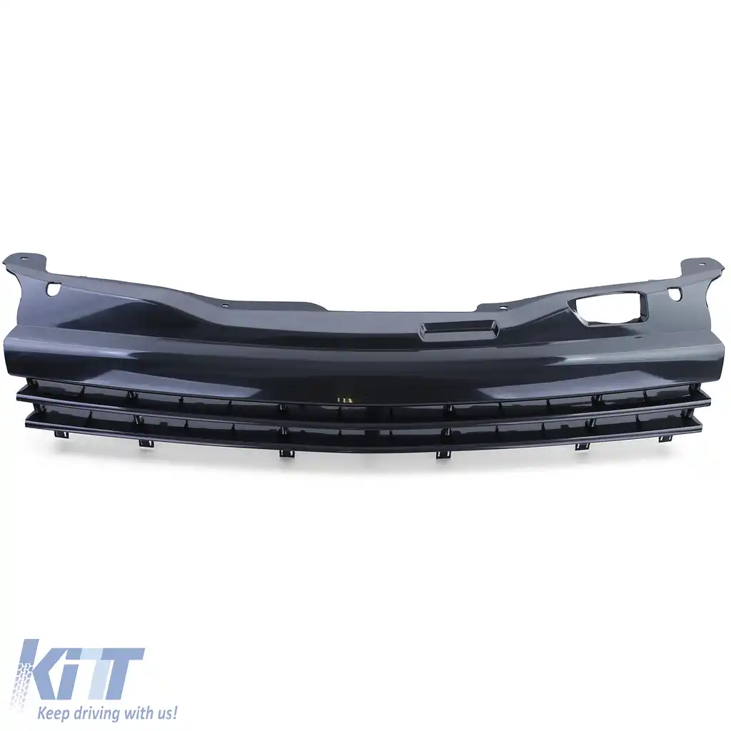 Grilă sport fără emblemă neagră, potrivită pentru Opel Astra H 04-06 pre-facelift-image-6190767