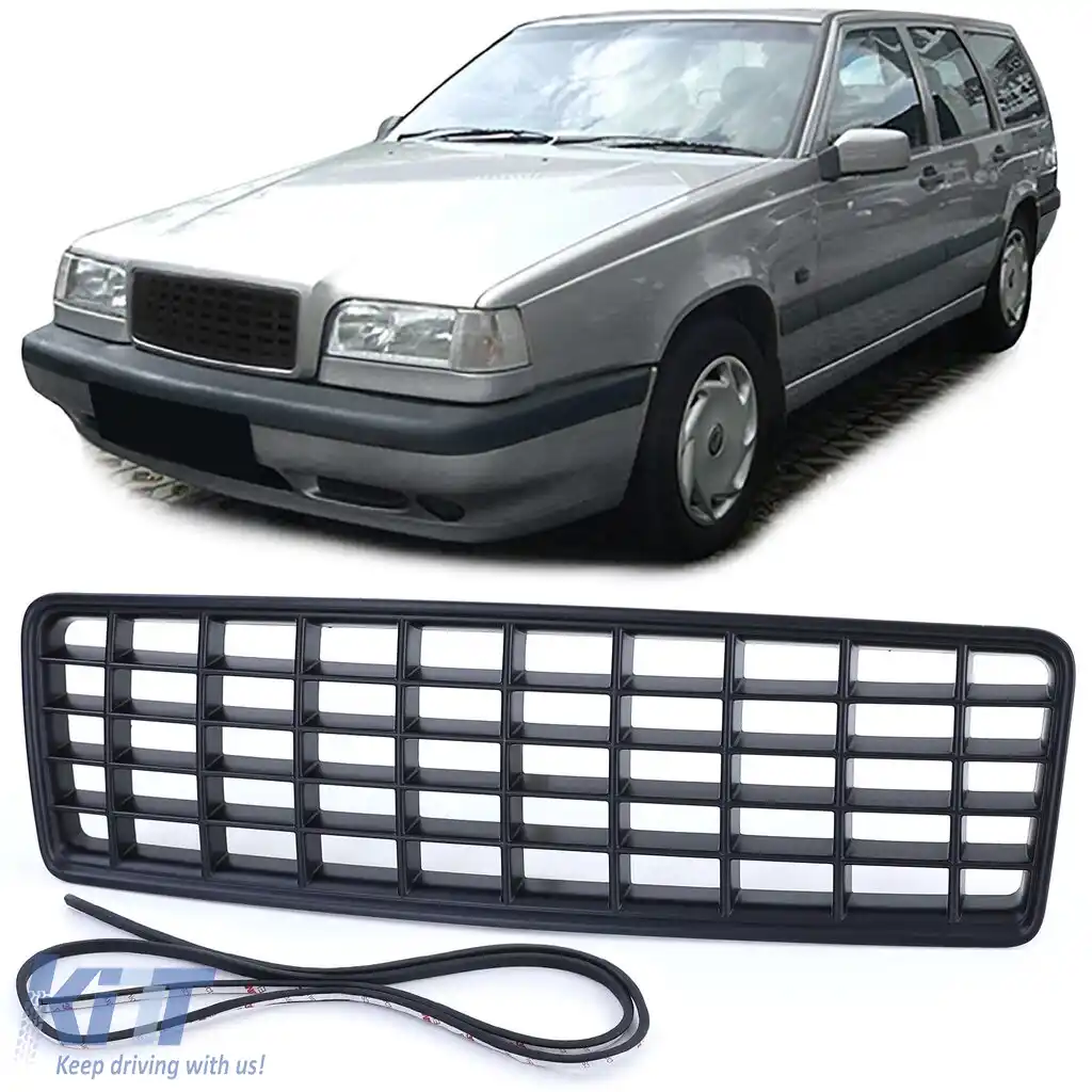 Grilă sport fără emblemă neagră potrivită pentru Volvo 850 91-96