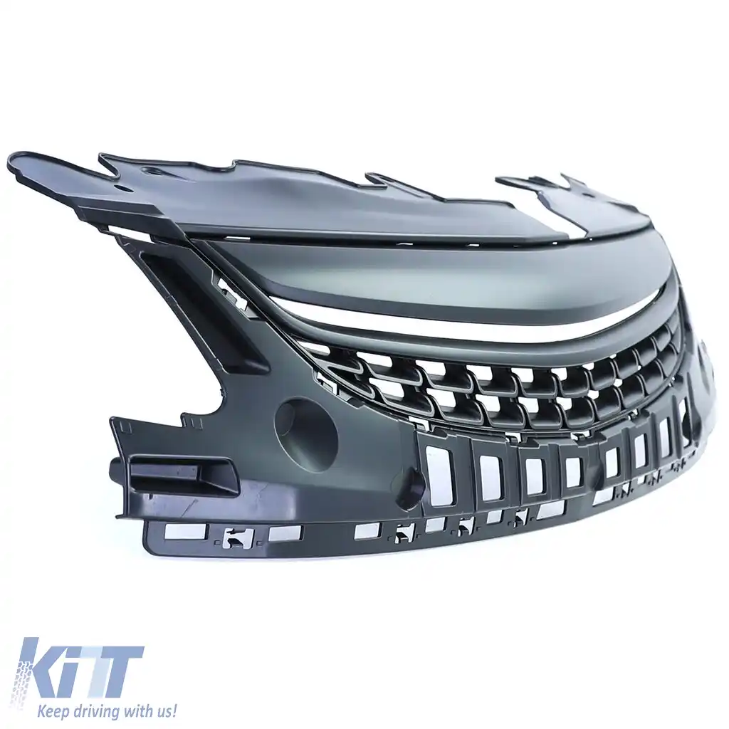 Grilă sport fără emblemă neagră, potrivită pentru Opel Corsa D 11-14-image-6200296