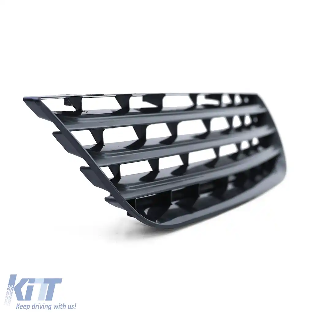 Grilă sport fără emblemă neagră, potrivită pentru VW Polo 9N3 05-09-image-6257113