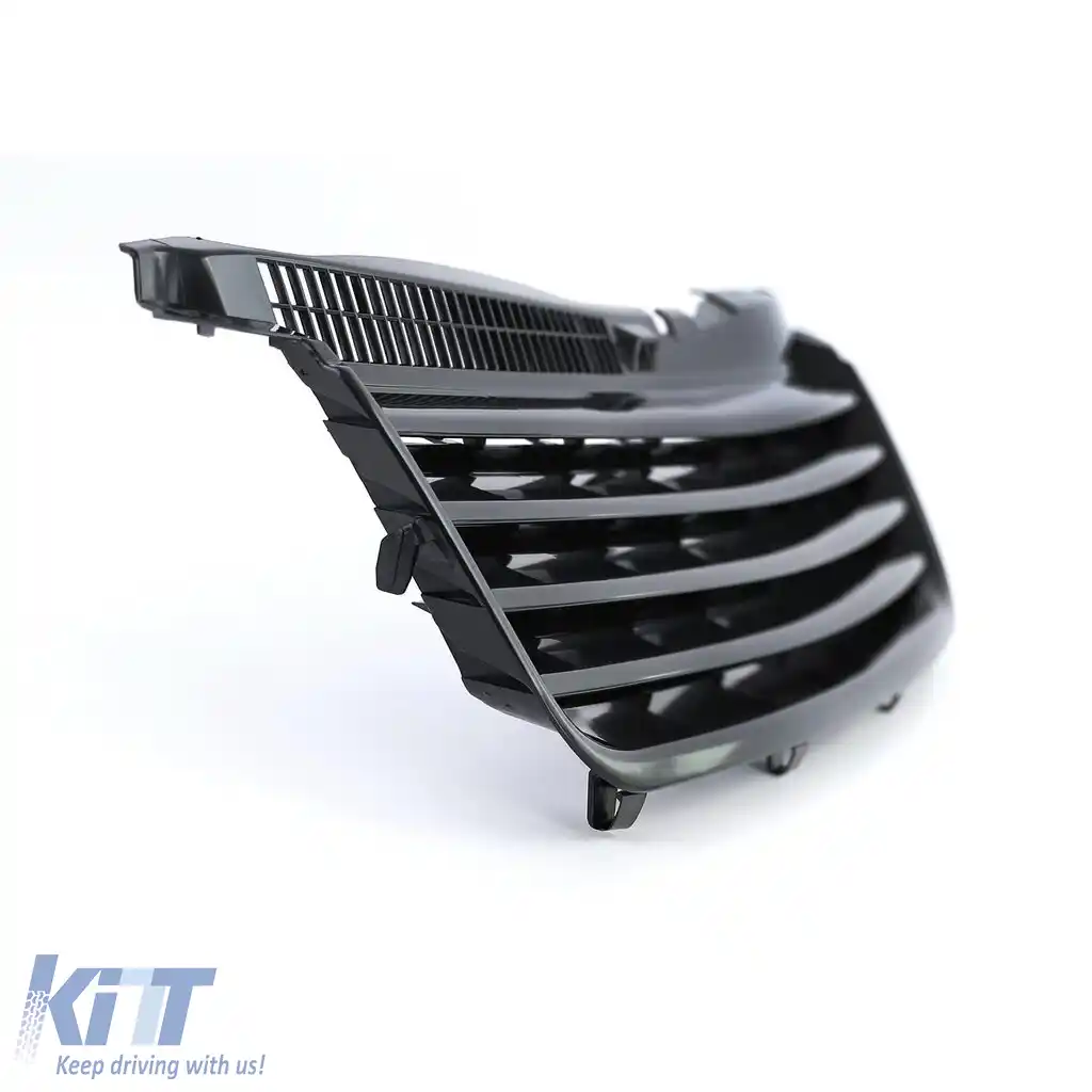 Grilă sport fără emblemă neagră, potrivită pentru VW Passat 3BG variantă sedan 00-05-image-6257149