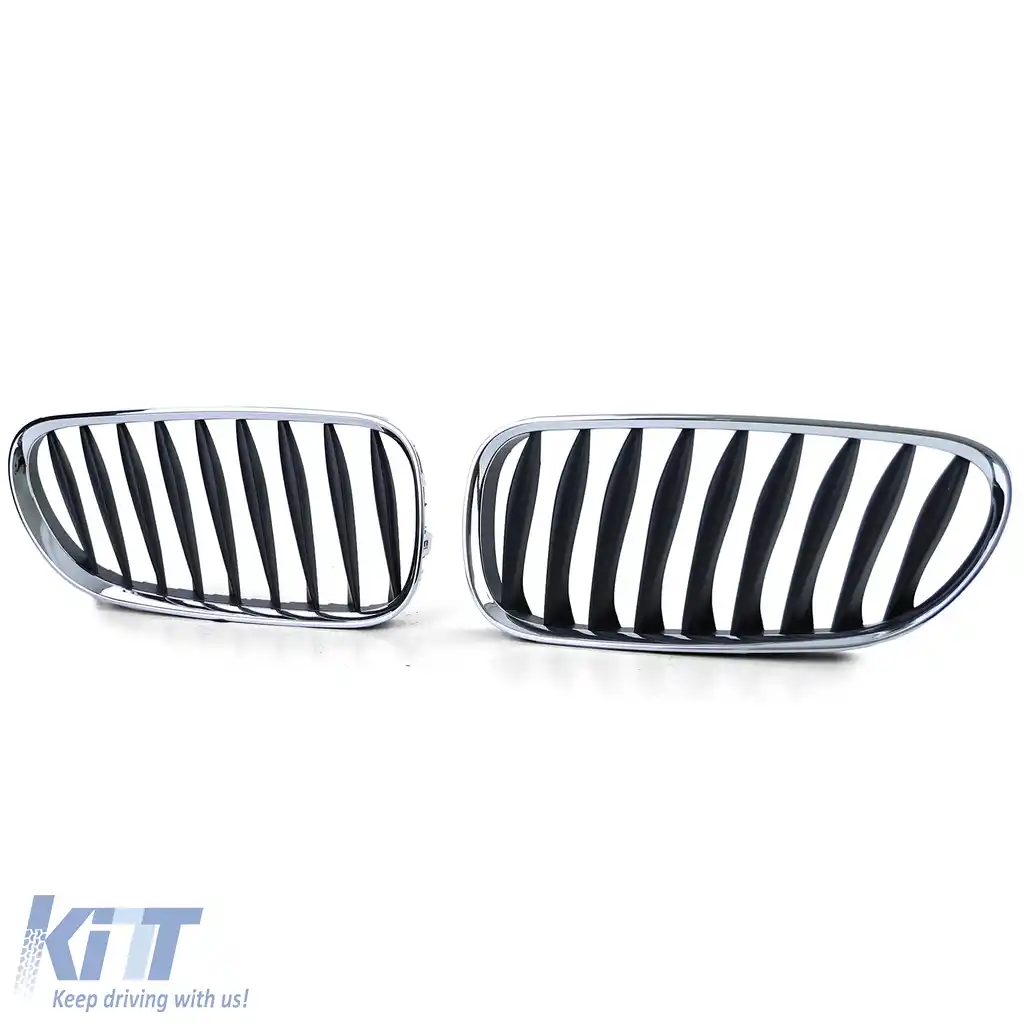 # Grilă Sport Grilă Față Negru Crom pentru BMW Z4 E85 E86 2002-2009-image-6193697