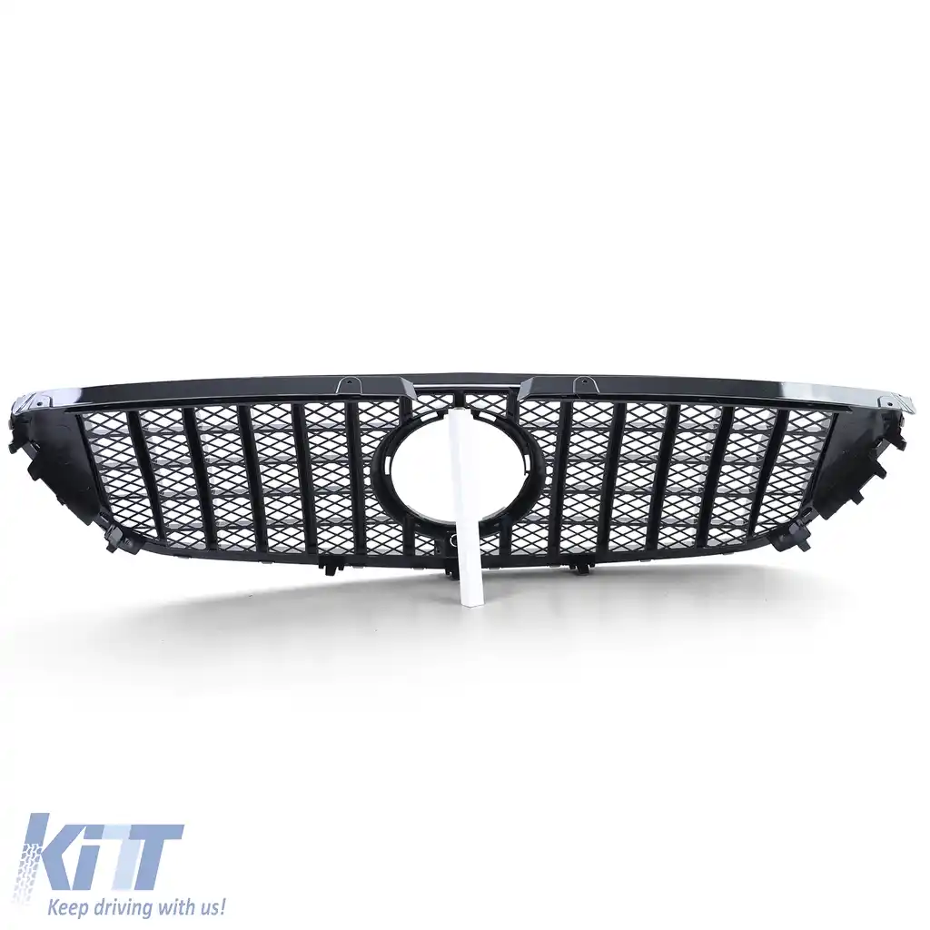 Grilă sport lucioasă neagră potrivită pentru Mercedes Vito W447 14-19-image-6196886