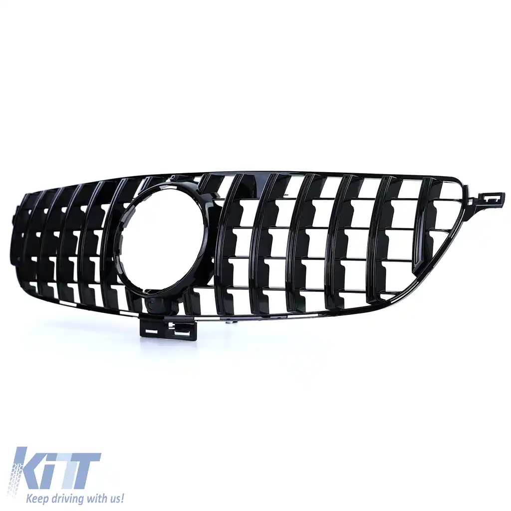 Grilă sport lucioasă neagră potrivită pentru Mercedes GLE W166 15-19-image-6202065