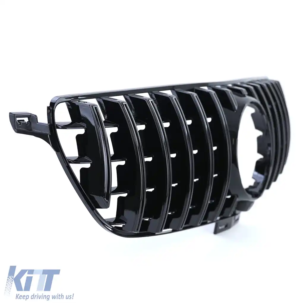 Grilă sport lucioasă neagră potrivită pentru Mercedes GLE W166 15-19-image-6202066
