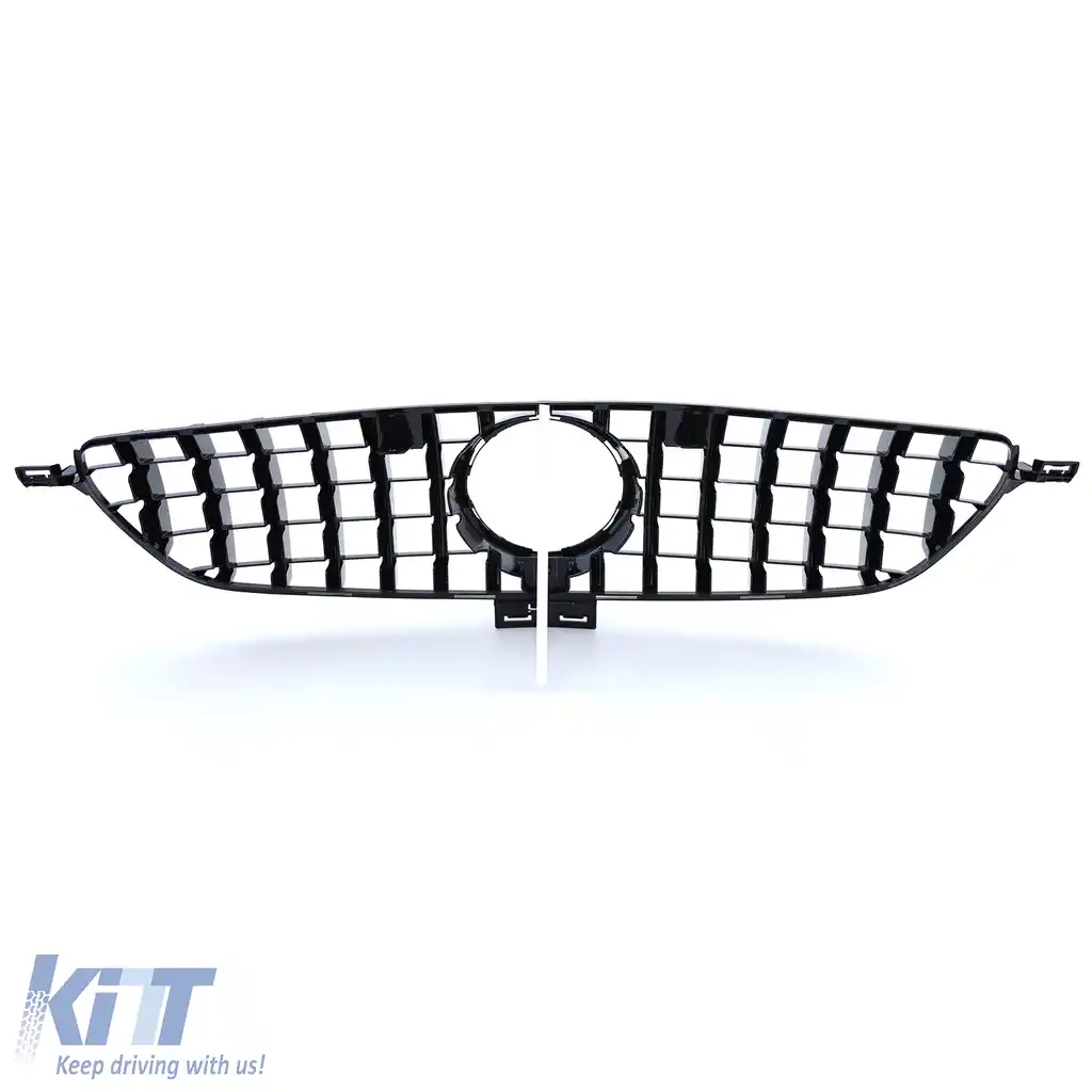 Grilă sport lucioasă neagră potrivită pentru Mercedes GLE W166 15-19-image-6202068