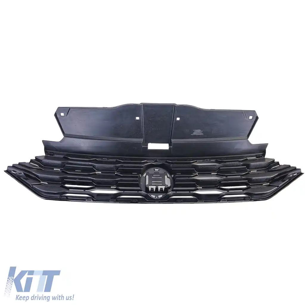 Grilă sport lucioasă neagră potrivită pentru VW T-Roc 2017-2021-image-6207726