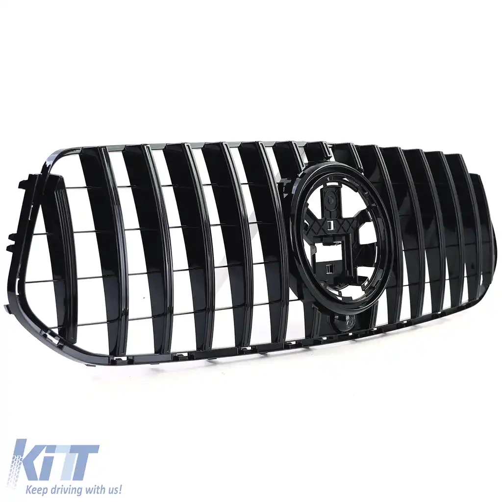 Grilă sport lucioasă potrivită pentru Mercedes GLE V167 Coupe C167 2018-2023-image-6192907