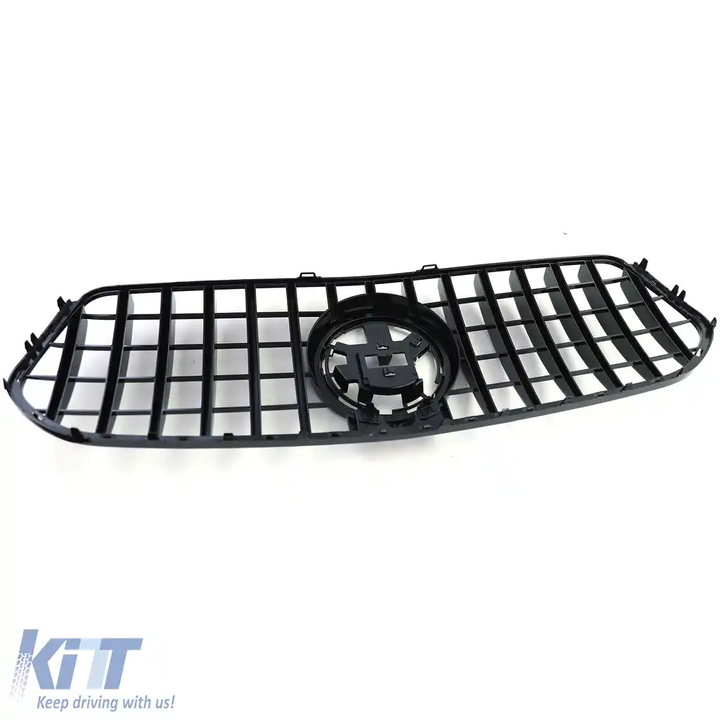 Grilă sport lucioasă potrivită pentru Mercedes GLE V167 Coupe C167 2018-2023-image-6192911