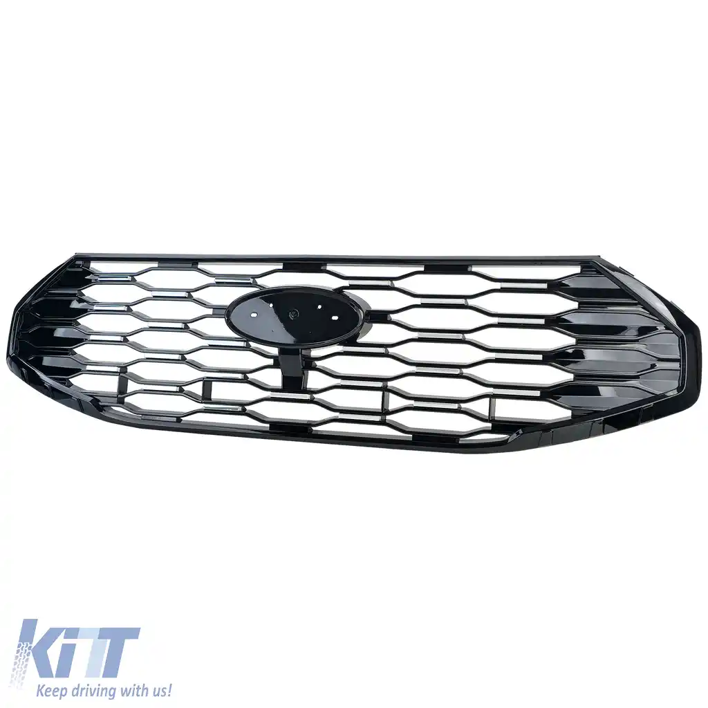 Grilă sport neagră cu crom, potrivită pentru Ford Tourneo Transit Custom din 2023-image-6206045