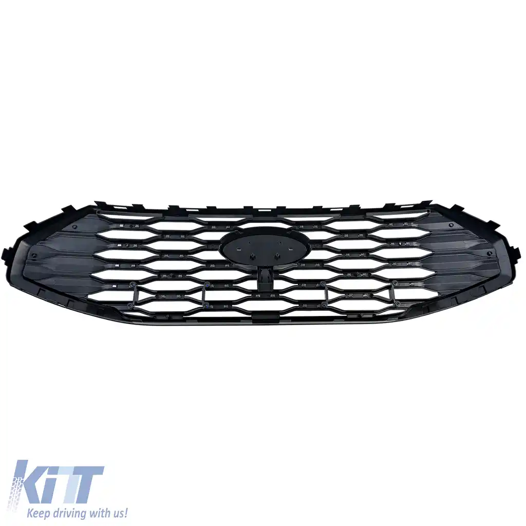 Grilă sport neagră cu crom, potrivită pentru Ford Tourneo Transit Custom din 2023-image-6206049