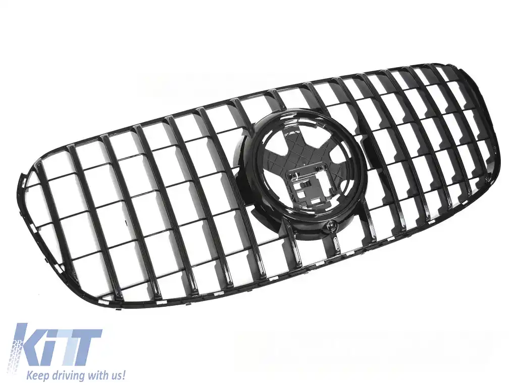 GRILĂ SPORT NEAGRĂ GLEDAȚĂ este potrivită pentru MERCEDES GLS X167 23-