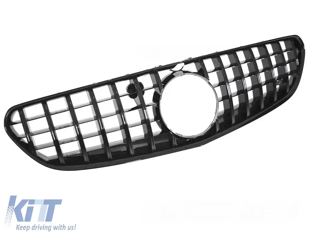 GRILĂ SPORT NEAGRĂ GLEDA FITEAZĂ MERCEDES C217 / A217 14-20