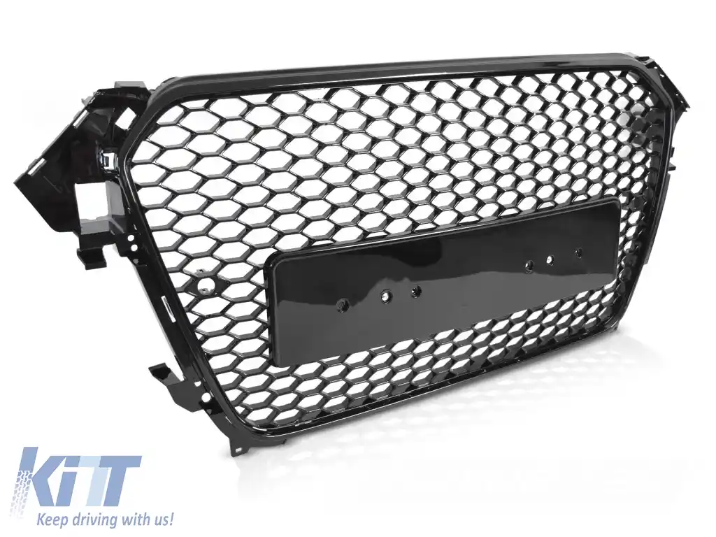 image-41-GRILĂ SPORT NEAGRĂ GLEDA PDC potrivită pentru AUDI A4 B8 12-15