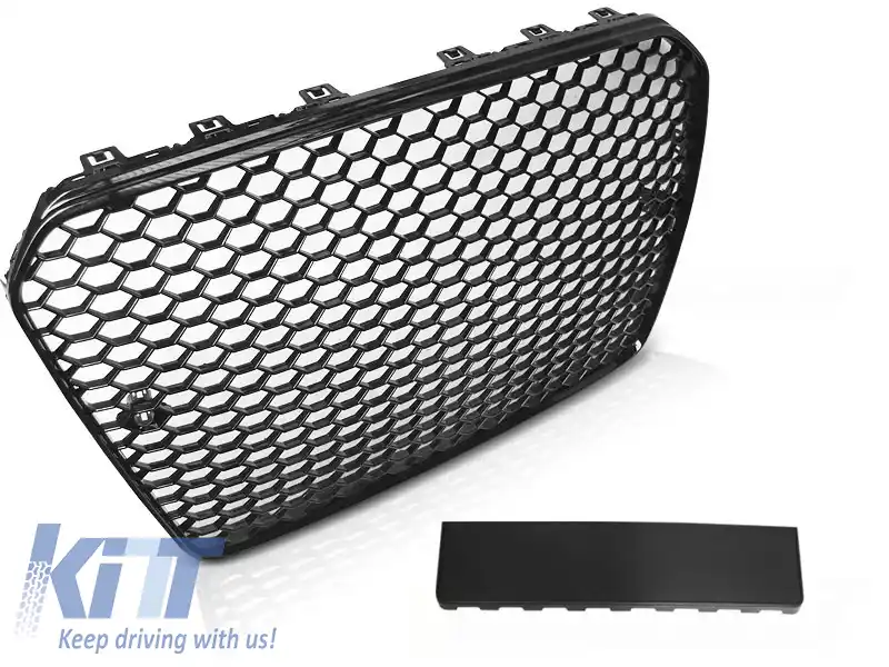 image-30-GRILĂ SPORT NEAGRĂ GLEDAȚĂ potrivită pentru AUDI A5 11-16