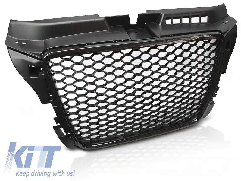 image-35-GRILĂ SPORT NEAGRĂ GLEDAȚĂ potrivită pentru AUDI A3 08-12
