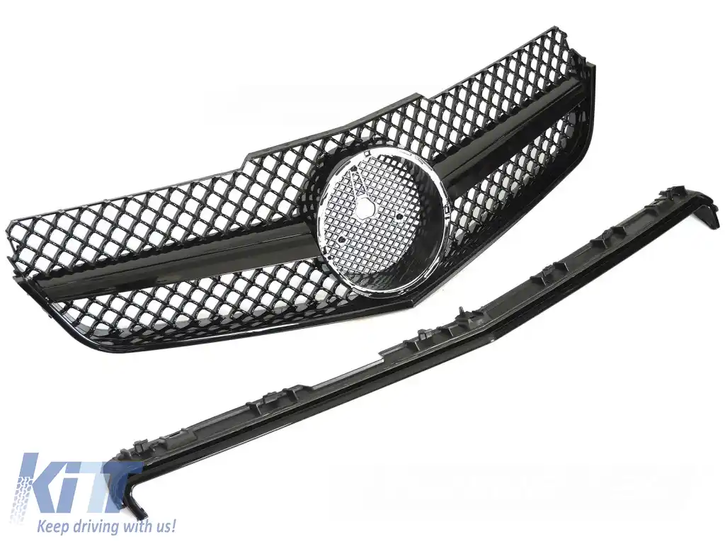 GRILĂ SPORT NEAGRĂ GLEDAȚĂ potrivită pentru MERCEDES C207 A207 09-13
