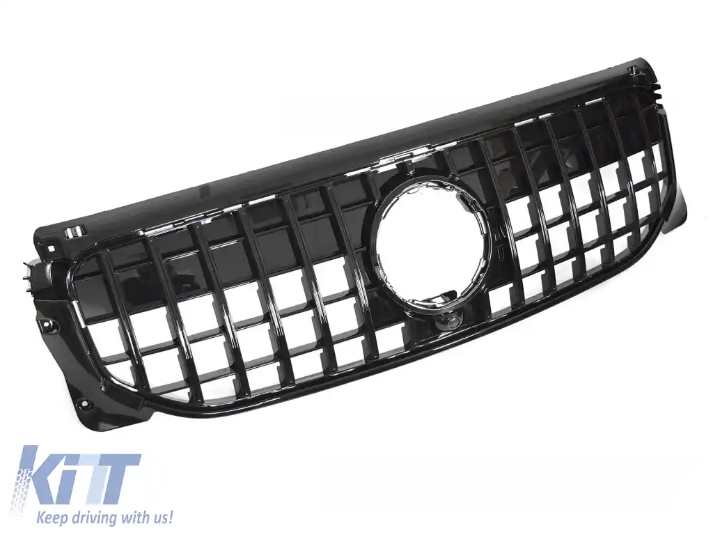 GRILĂ SPORT NEAGRĂ GLEDAȚĂ potrivită pentru MERCEDES GLB X247 19-23