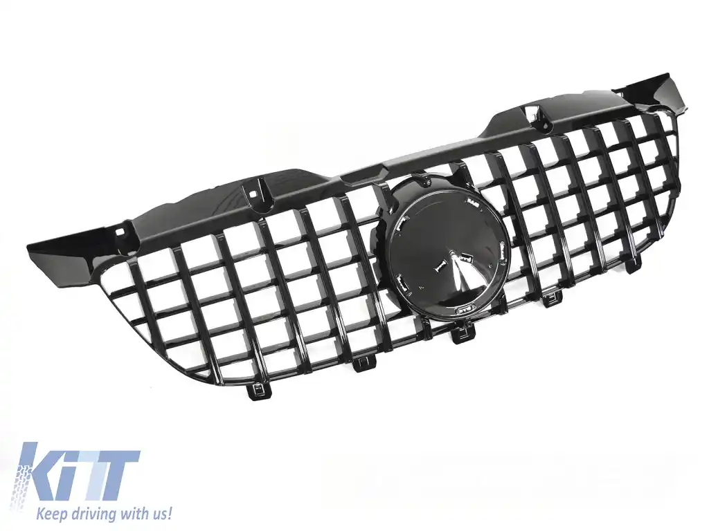 GRILĂ SPORT NEAGRĂ GLEDAȚĂ potrivită pentru MERCEDES SPRINTER W906 09-13