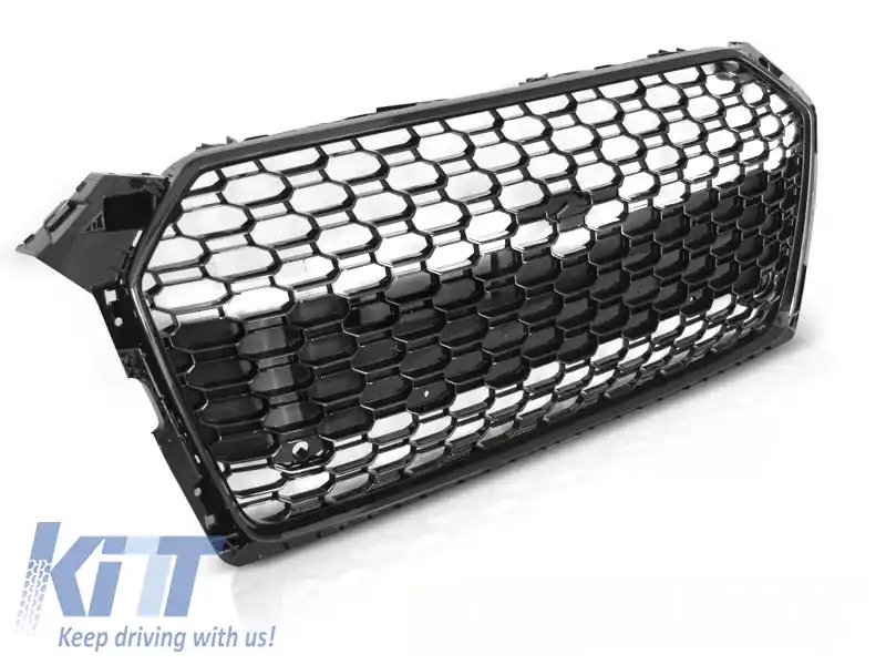 GRILĂ SPORT NEAGRĂ GLEDAȚĂ potrivită pentru AUDI A5 16-19