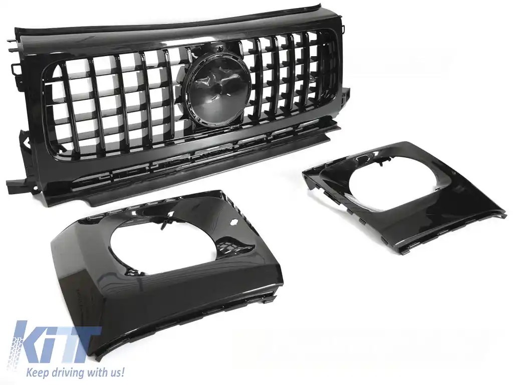 GRILĂ SPORT NEAGRĂ GLEDOARE potrivită pentru MERCEDES G-CLASS W464 18-24