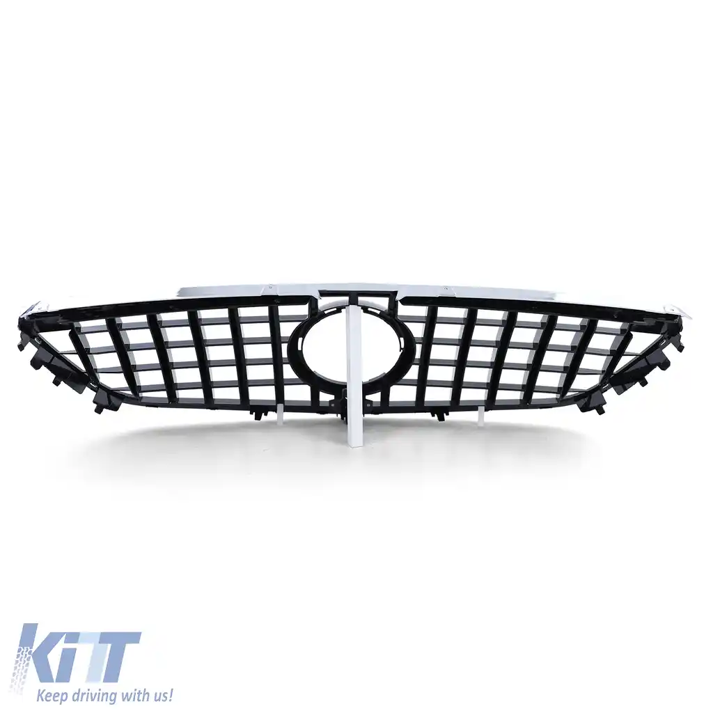 Grilă sport neagră lucioasă cu crom pentru Mercedes Vito W447 din 14-image-6195482