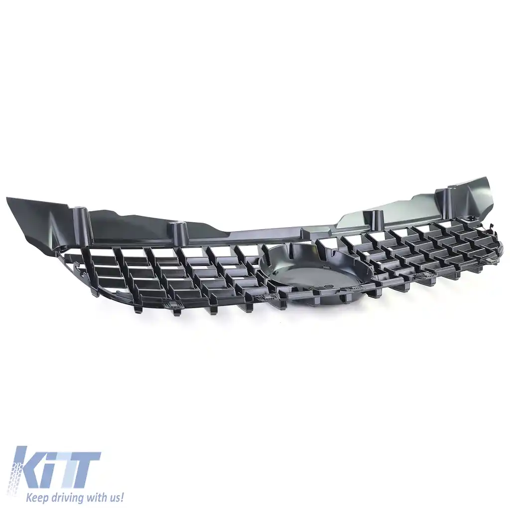 Grilă sport neagră lucioasă cu crom pentru Mercedes Sprinter W906 06-13-image-6205051
