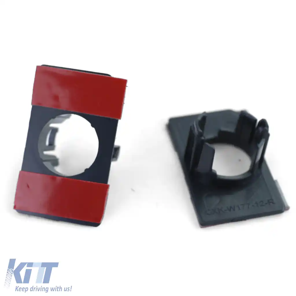 Grilă sport neagră lucioasă cu crom pentru Mercedes A-Class W177 V177 18-24-image-6257485